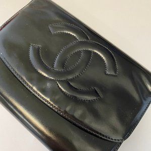 CHANEL Vintage Leather Wallet